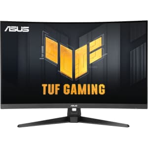 ASUS TUF Gaming 31.5" 1440p Curved FreeSync Gaming Monitor: $200 ASUS TUF Gaming 31.5" 1440p Curved FreeSync Gaming Monitor: $200