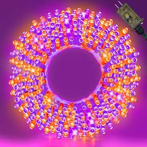 70-Foot Purple-Orange LED String Lights: $8.49 70-Foot Purple-Orange LED String Lights: $8.49