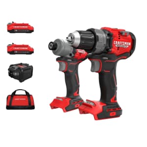 Craftsman V20 RP 20V 2-Tool Combo Kit with Batteries & Charger: $199 + 2 free tools Craftsman V20 RP 20V 2-Tool Combo Kit with Batteries & Charger: $199 + 2 free tools