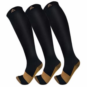 FuelMeFoot Copper Compression Socks 3-Pair Pack: From $11 FuelMeFoot Copper Compression Socks 3-Pair Pack: From $11
