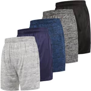 Ultra Performance Men's 7" Shorts 5-Pack: $13.99
