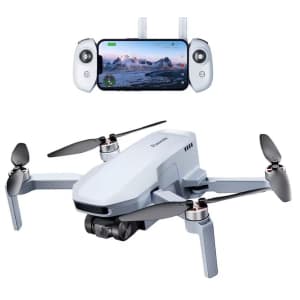 Potensic GPS Auto Return Single Axis Gimbal EIS Professional Drone: $142