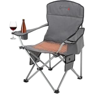 Arrowhead Outdoor Heated Camp Chair: $40.99