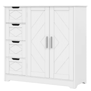 Vecelo Bathroom Storage Cabinet: $111 Vecelo Bathroom Storage Cabinet: $111