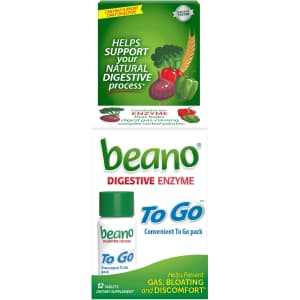 Beano To Go Gas Prevention Tablets 12-Pack: $1.72 via Sub. & Save