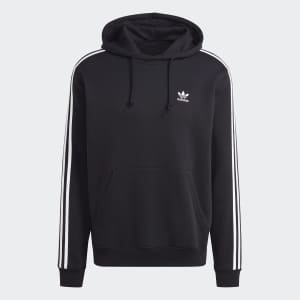 adidas men Adicolor Classics 3-Stripes Hoodie: $17.76