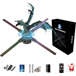 Holographic fan 46CM: $80.59