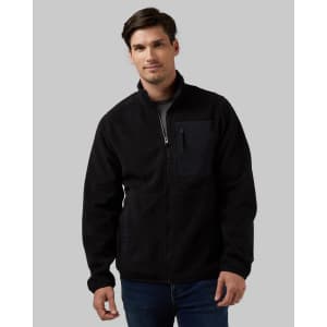 32 Degrees Men's Sherpa Full-Zip Jacket: $17.99