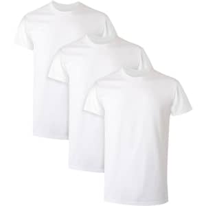 Hanes Men's Tagless Crew Undershirt 3-Pack: $7.91