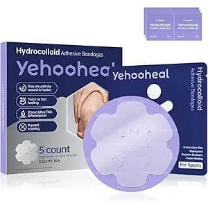 Yehooheal Hydrocolloid Adhesive Bandages Dressing: $5.40 Yehooheal Hydrocolloid Adhesive Bandages Dressing: $5.40