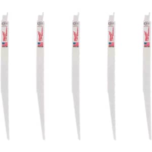 Milwaukee Sawzall Multi-Material Blade 5-Pack: $15.97
