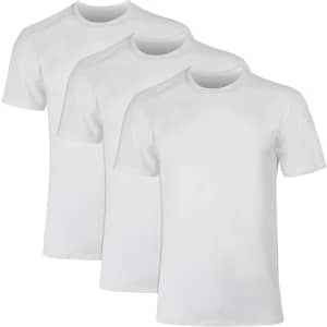 Hanes Men's Moves Breathable Mesh Back T-Shirt 3-Pack: $13