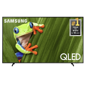 Samsung QE1D QN85QE1DAFXZA 85" QLED 4K Smart TV: $1,580