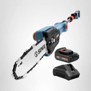 Senix 20V Cordless Telescopic Pole Saw: $40.79