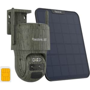 Reolink 4K Dual Lens Cellular Camera w/ Solar Panel: $188.99