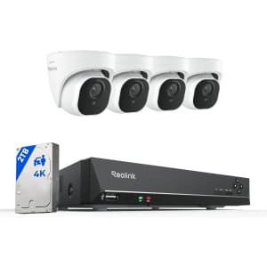 Reolink RLK8-800D4 Intelligent 4K UHD Kit for Complete Surveillance Camera: $469.19