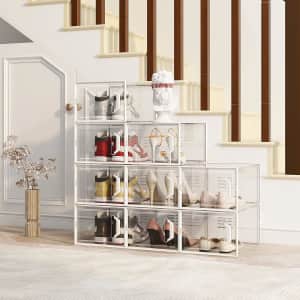 See Spring X-Large Clear Storage Boxes 12-Pack: $25 See Spring X-Large Clear Storage Boxes 12-Pack: $25