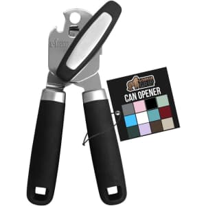 Gorilla Grip Heavy Duty Stainless Steel Smooth Edge Manual Can Opener: $7.09