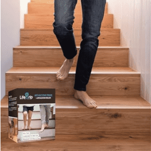 LifeGrip Transparent Stair Treads for Wooden Stairs: $16 LifeGrip Transparent Stair Treads for Wooden Stairs: $16