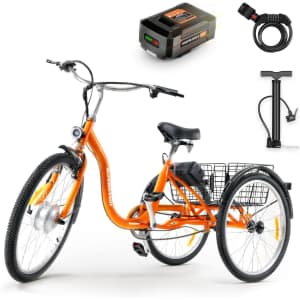 SuperHandy Adult Electric Tricycle: $392.99 SuperHandy Adult Electric Tricycle: $392.99