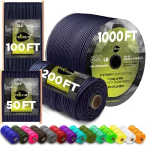 50-Foot Paracord Rope: $5