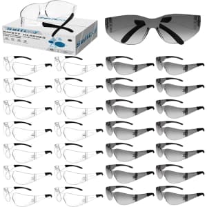 Safety Glasses 30-Pack: $19