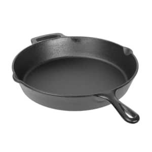 Mainstays 12" Pre-Seasoned Cast Iron Skillet: $14.74