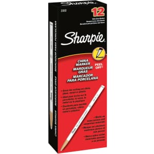 Sharpie Peel-Off China Marker 12-Pack: $8.93