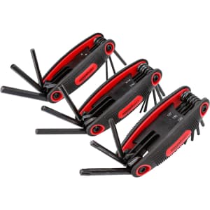 Amazon Basics Folding Hex Key Set 3-Pack: $9.47 w/ Prime Amazon Basics Folding Hex Key Set 3-Pack: $9.47 w/ Prime