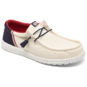 Hey Dude Men's Wally Funk Americana Casual Moccasin Sneakers: $24 Hey Dude Men's Wally Funk Americana Casual Moccasin Sneakers: $24