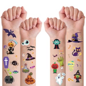 Temporary Halloween Tattoo 298-Piece Set: $2.57