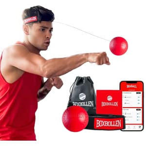 Boxbollen Boxing Reflex Ball with App Tracking: $25.40