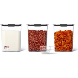 Rubbermaid Brilliance 16-Cup Food Storage Container 3-Pack: $30