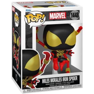 Funko Pop! Marvel Miles Morales Iron Spider Figure: $4.99 Funko Pop! Marvel Miles Morales Iron Spider Figure: $4.99