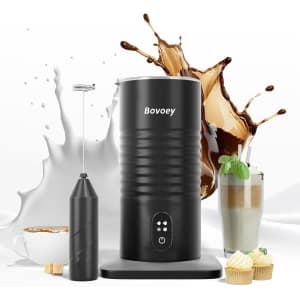 Bovoey 4-in-1 7.4-oz. Electric Milk Frother: $13 w/ Prime Bovoey 4-in-1 7.4-oz. Electric Milk Frother: $13 w/ Prime