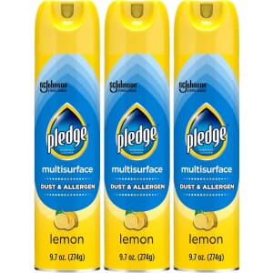 Pledge Dust & Allergen Multi-Surface Cleaner Spray 3-Pack: $12 via Sub & Save