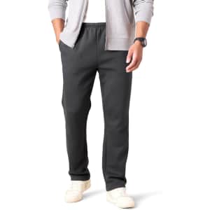 Amazon Essentials Men's Fleece Open Bottom Sweatpants: $8 Amazon Essentials Men's Fleece Open Bottom Sweatpants: $8