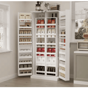 Fufu & Gaga Modern Pantry with Wine Storage: $374