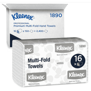 Kleenex 150-Count Multi-Fold 1-Ply Hand Towels 16-Pack: $38 via Subscribe & Save Kleenex 150-Count Multi-Fold 1-Ply Hand Towels 16-Pack: $38 via Subscribe & Save
