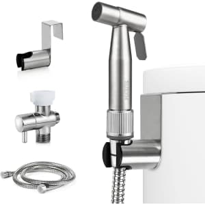 Blissland Stainless Steel Bidet Sprayer Kit: $13.99