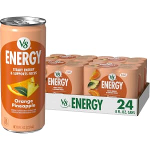 V8 Energy Orange Pineapple 8-oz. Drink 24-Pack: $10 via Sub & Save
