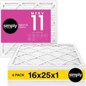 Simply Filters by Merv Furnace and HVAC Filter Deals at Amazon: Up to 23% + up to an extra 15% off