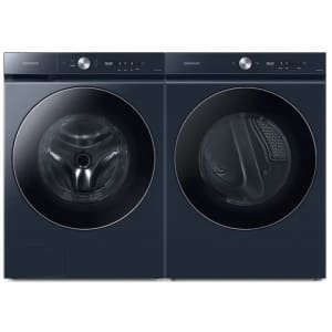 Samsung Bespoke Ultra Capacity AI Front Load Washer and Electric Dryer Set: $2,098