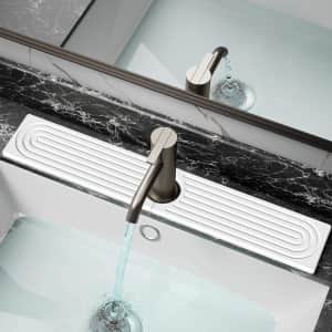 Faucet Mat for Kitchen Sink: $19