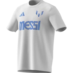adidas Men's Messi Wordmark Short Sleeve T-Shirt: From $14