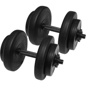 Fitvids 40-lb. Adjustable Dumbbell Set: $20