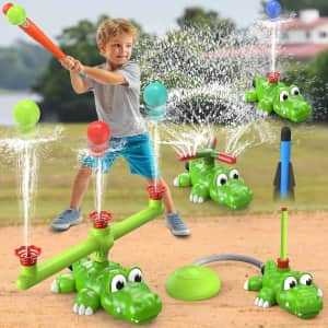 4-in-1 Outdoor Sprinkler Water Toy Set: $9.99 4-in-1 Outdoor Sprinkler Water Toy Set: $9.99