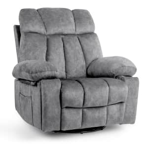 Dulamiy Massage Swivel Rocker Recliner Chair: $189.50