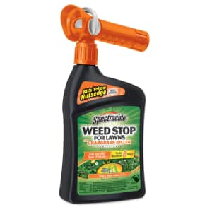 Spectracide Weed Stop Plus Crabgrass 32 fl. oz. Weed Killer w/ Sprayer: $5
