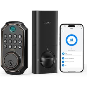 Arpha Fingerprint Smart Door Lock with WiFi: $43.49